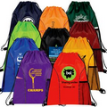 Dual Pocket Drawstring Backpack